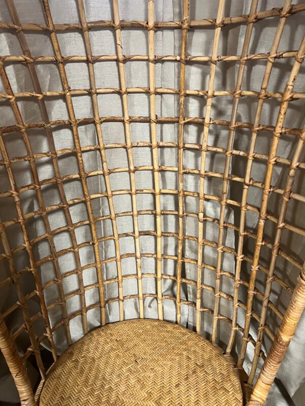 Vintage Hanging Rattan Chair - Image 5