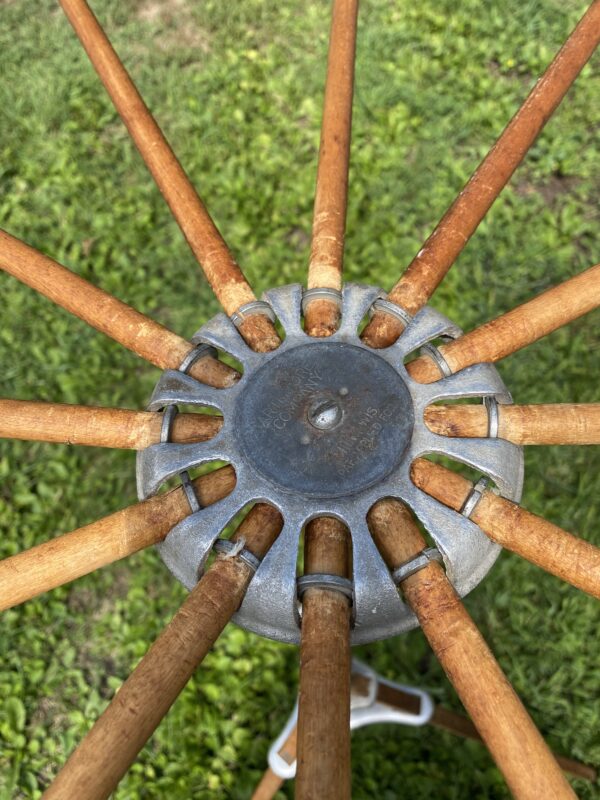 Vintage Antique Laundry Drying Rack/Umbrella Style Folding Rack/Farmhouse - Image 6