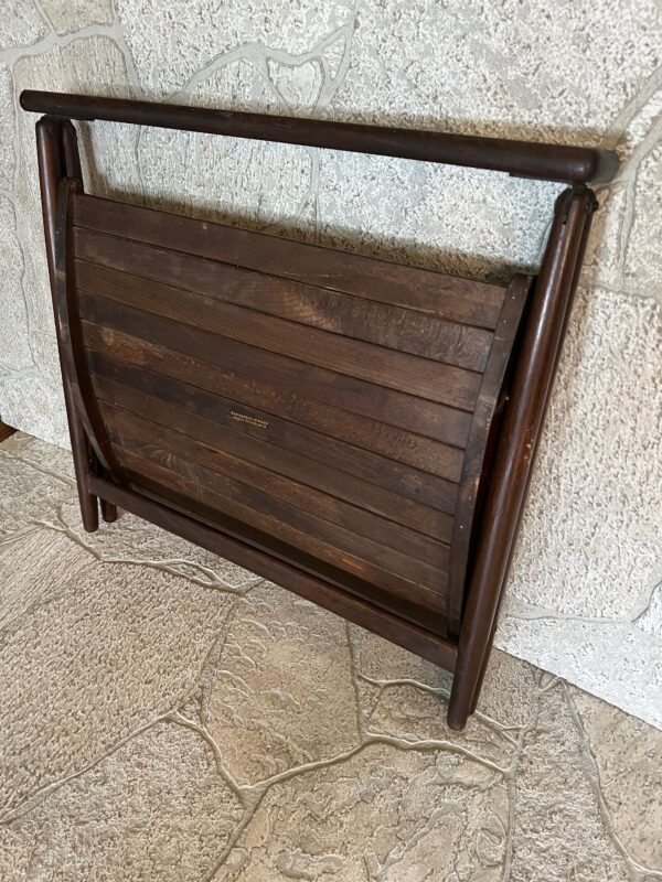 Mid Century Modern Folding Wood Magazine Holder/ MCM Danish Style - Image 7