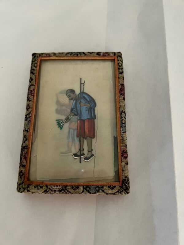 Vintage Chinese Pith Paper Paintings Set (13) - Image 9