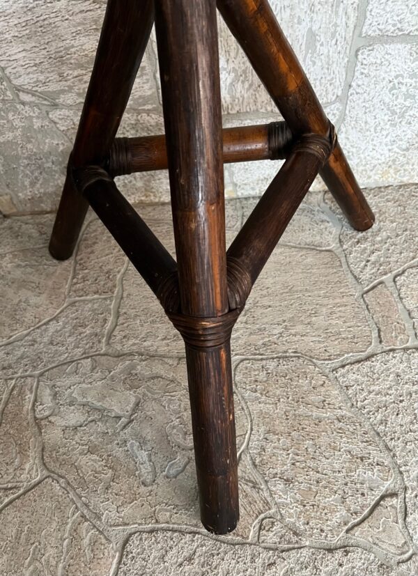 Franco Albini Style Vintage Rattan Coat Rack - Image 6