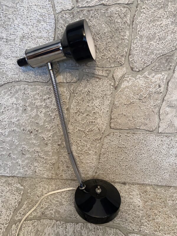 MCM Gooseneck Desk Lamp/Vintage Flashlight Lamp/1950s Desk Light - Image 3