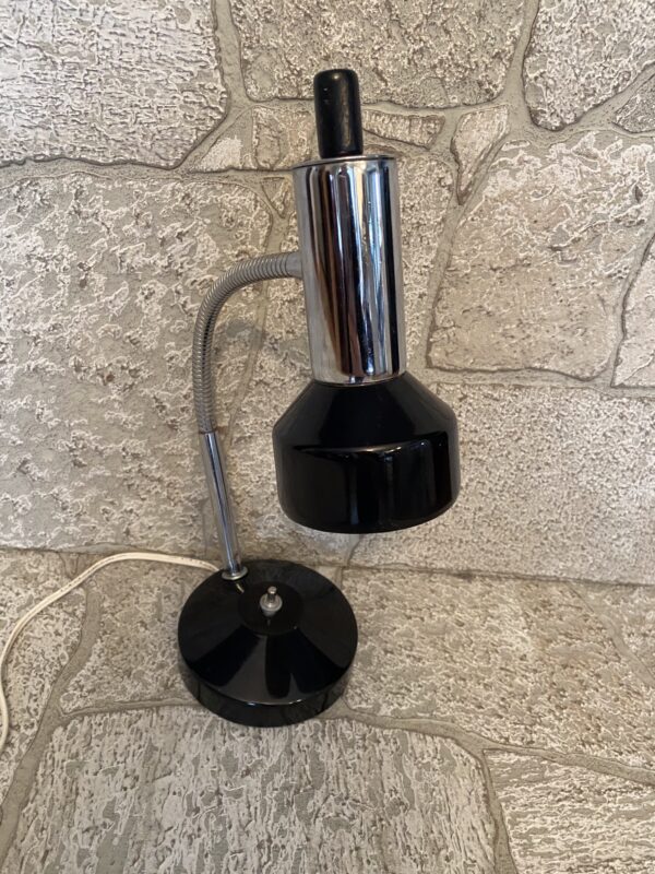 MCM Gooseneck Desk Lamp/Vintage Flashlight Lamp/1950s Desk Light - Image 4