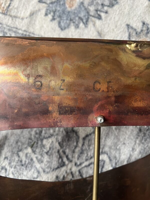 Large Vintage Brutalist Copper Sculpture / in the Style of Curtis Jeré - Image 3