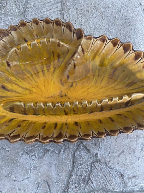 USA Calif Pottery Ashtray/ Vintage Glazed Pottery/#2702 #2302 - Image 5
