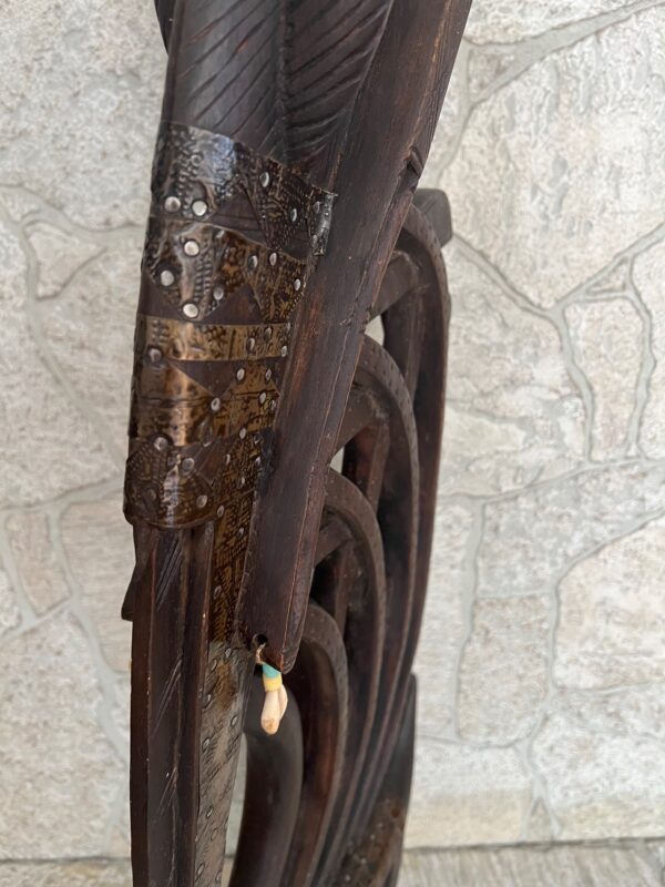 African Chiwara / Bambara Figure Headdress / Tribal Sculpture - Image 6