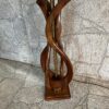 Walnut Sculptured Table Lamp MCM/ Adrian Pearsall - Image 5