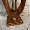 Walnut Sculptured Table Lamp MCM/ Adrian Pearsall - Image 7