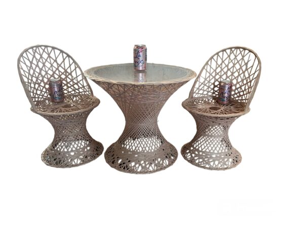Russell Woodard Child Table & Chairs Set/ Vintage Child Table Set