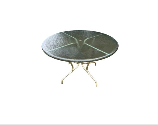 MCM/ Vintage Patio Table Set / Aluminum and Acrylic Retro Patio Tables - Image 3