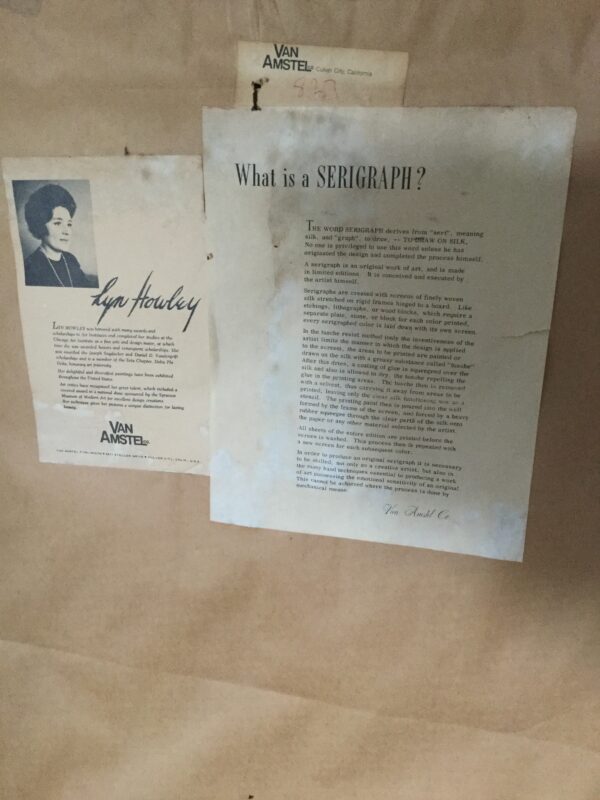 Lyn Howley Silkscreen Serigraph - Image 10
