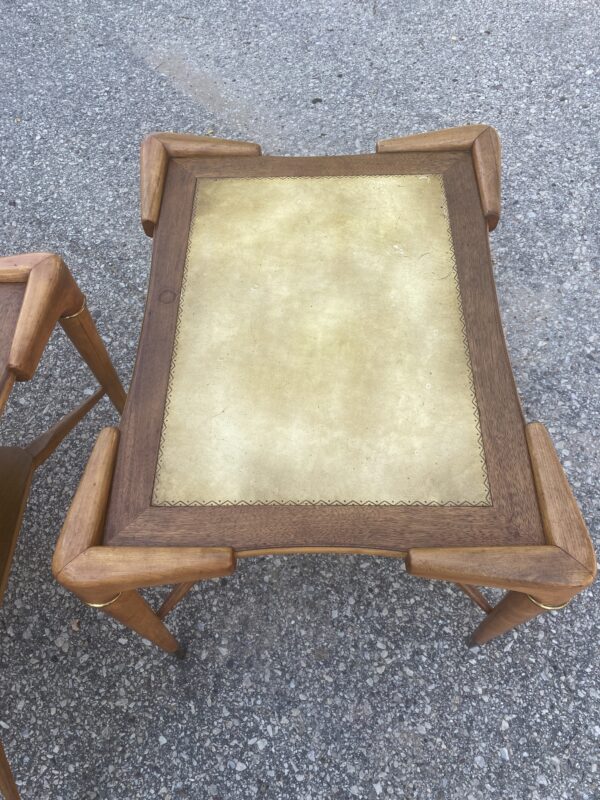 Unique MCM Danish End Tables / Set of 2 One Of A Kind Mid Century Modern - Image 6