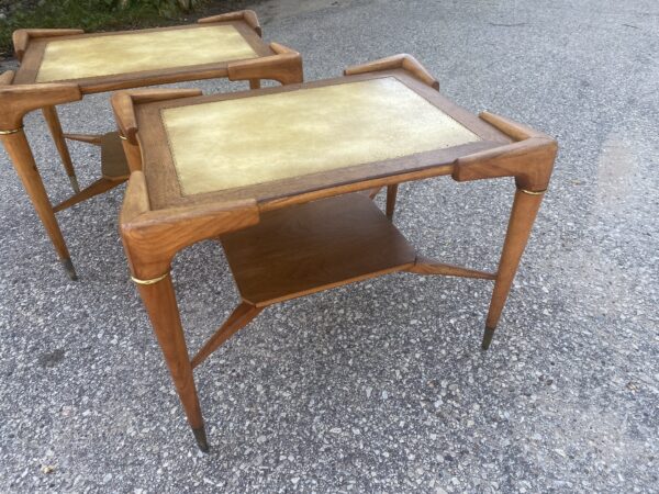 Unique MCM Danish End Tables / Set of 2 One Of A Kind Mid Century Modern - Image 7