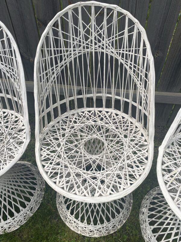 Russell Woodard Spun Fiberglass Chairs - Image 3
