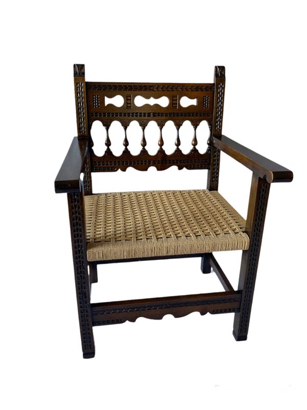 MCM Spanish Altar Chair - Image 11