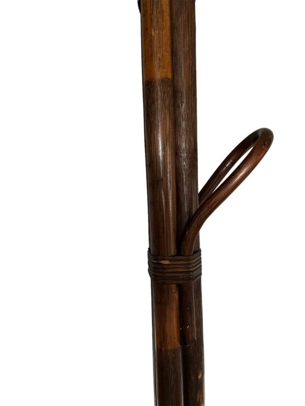 Franco Albini Style Vintage Rattan Coat Rack - Image 13