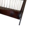 Mid Century Modern Teak & Rope Magazine Rack / MCM Teak Newspaper Rack - Image 6