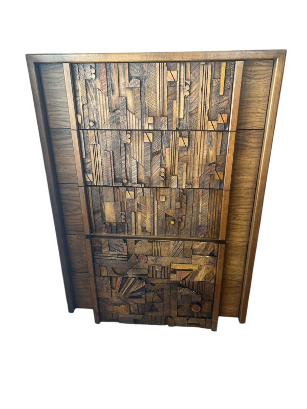5 piece Vintage Lane Pueblo Brutalist Bedroom Set. (will separate set) - Image 7