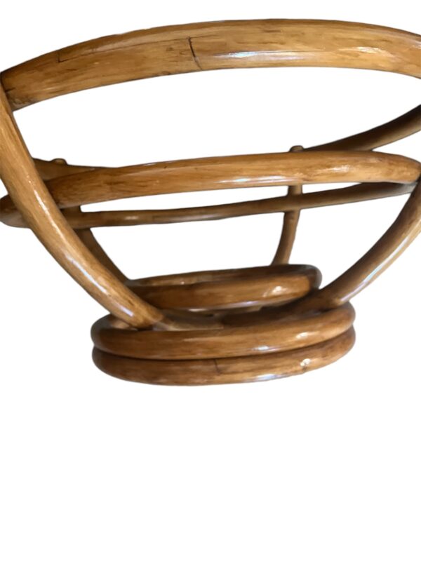 Paul Frankl Style Rattan Coffee Table - Image 6