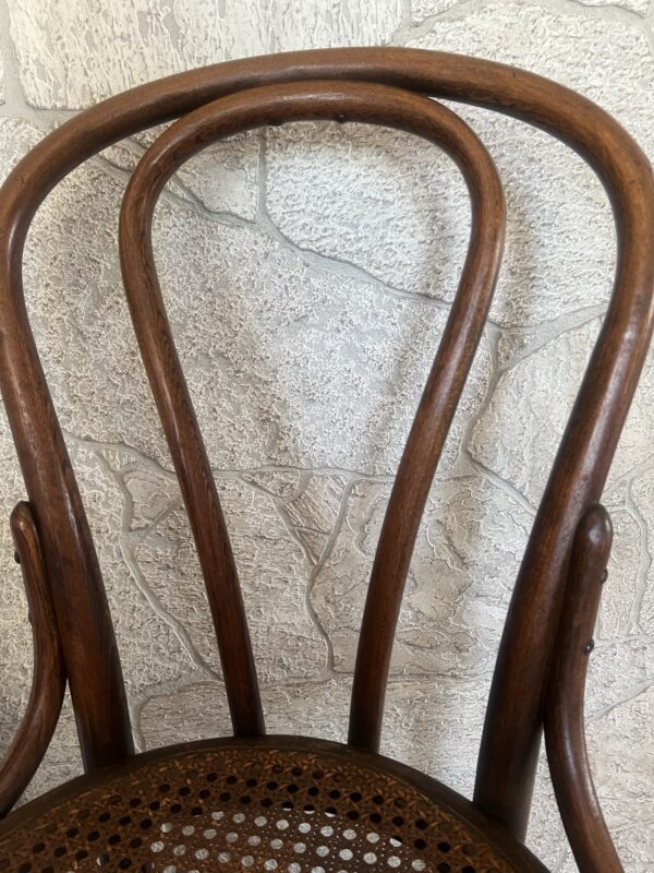 Vintage Bentwood Cane Bistro Chairs/ Vintage Speakeasy Chairs / Thonet - Image 7