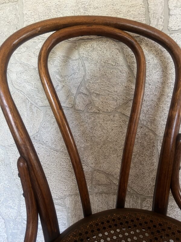 Vintage Bentwood Cane Bistro Chairs/ Vintage Speakeasy Chairs / Thonet - Image 6
