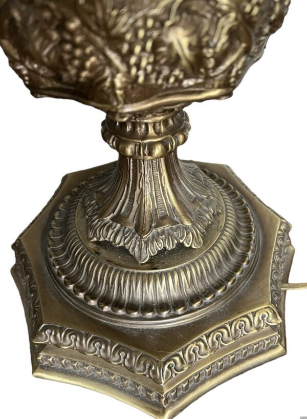 Hollywood Regency Gold Tassle Rope Table, Gilt Italian X Frame - Image 7