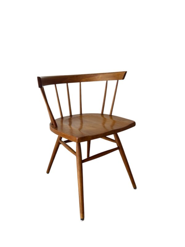 Rare Possible Prototype George Nakashima for Knoll “Straight Chair” – 7-Rung Back