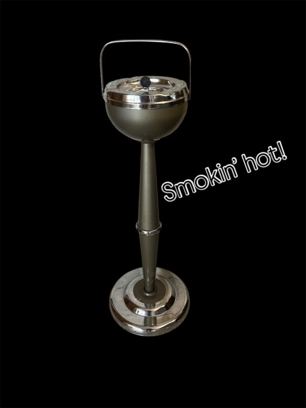Vintage Mid-Century Modern Floor Standing Ashtray