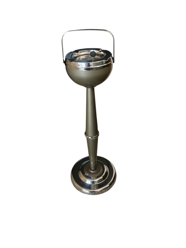 Vintage Mid-Century Modern Floor Standing Ashtray - Image 2